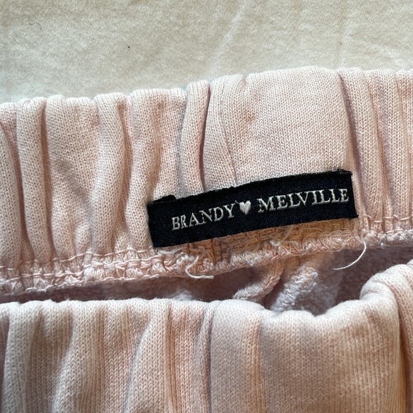 Brandy Melville Baby Pink Rosa Sweatpants - Picture 3 of 6